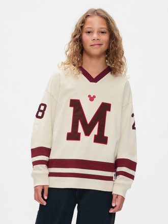 Gap × Disney Kids Varsity Jersey T-shirt