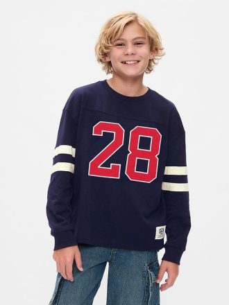 Gap × Disney Kids Varsity Jersey T-shirt