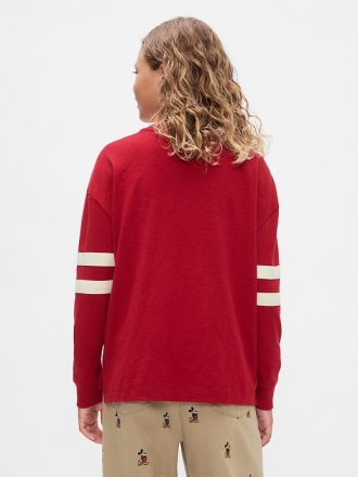 Gap × Disney Kids Varsity Jersey T-shirt