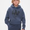 Gap × Disney Kids Vintage Soft Mickey Mouse Logo Hoodie