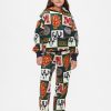 Gap × Disney Kids Vintage Soft Mickey Mouse Logo Sweatpants