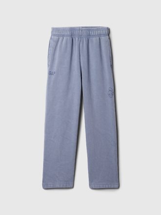 Gap × Disney Kids Vintage mjuka träningsbyxor med logotyp
