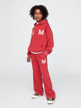 Gap × Disney Kids Vintage mjuka träningsbyxor med logotyp