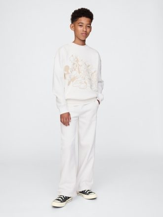 Gap × Disney Kids Vintage mjuka träningsbyxor med logotyp