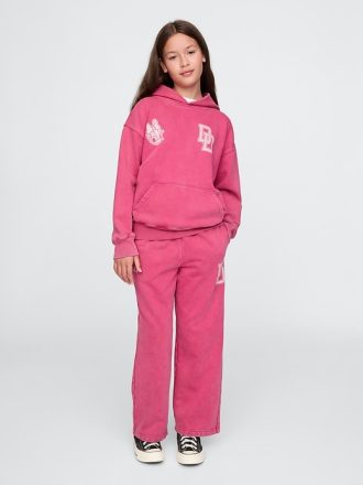 Gap × Disney Kids Vintage mjuka träningsbyxor med logotyp