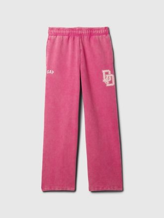 Gap × Disney Kids Vintage mjuka träningsbyxor med logotyp