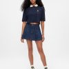 Gap × Disney Minnie Mouse broderad denim-minikjol