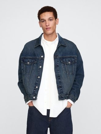 Gap × Disney Musse Pigg Icon Jeansjacka