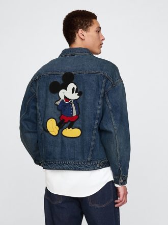 Gap × Disney Musse Pigg Icon Jeansjacka