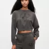 Gap × Disney Musse Pigg Sweatshirt med beskuren logotyp