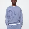 Gap × Disney Oversized Logo Sweatshirt