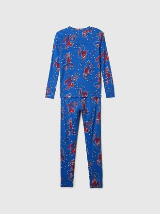 Gap × Marvel Kids Ekologisk Borstad bomull Spider-Man PJ Set