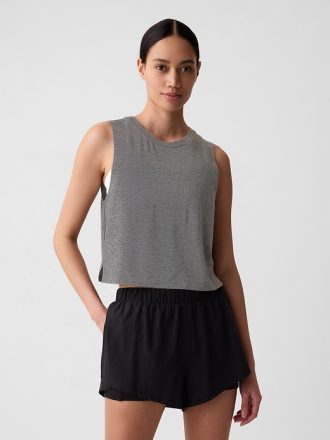 GapFit Breathe Cropped Muscle T-shirt