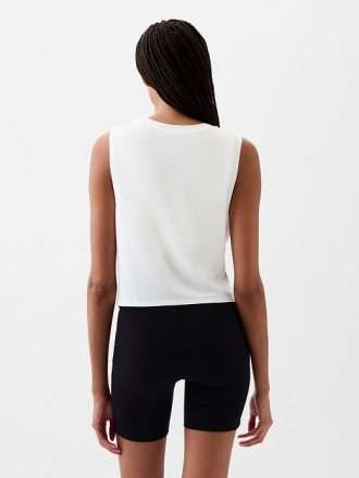 GapFit Breathe Cropped Muscle T-shirt