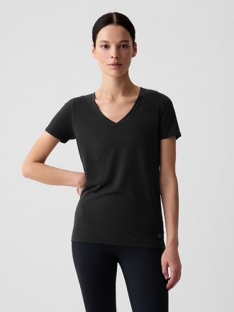 GapFit Breathe T-shirt med V-ringad