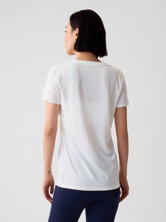 GapFit Breathe T-shirt med V-ringad