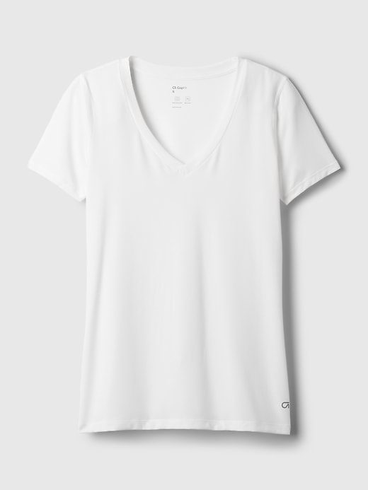 GapFit Breathe T-shirt med V-ringad GapFit Breathe T-shirt med V-ringad