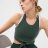 GapFit Breathe Tie-Front Cropped Brami