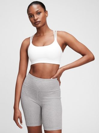 GapFit Eclipse Medium Support Strappy Sports BH