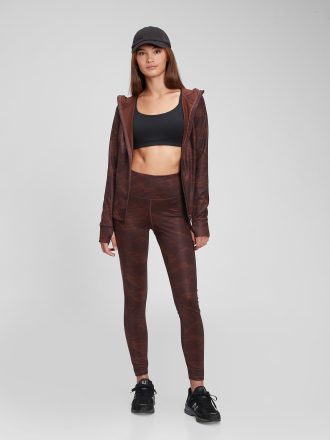 GapFit High Rise Borstad Power Leggings