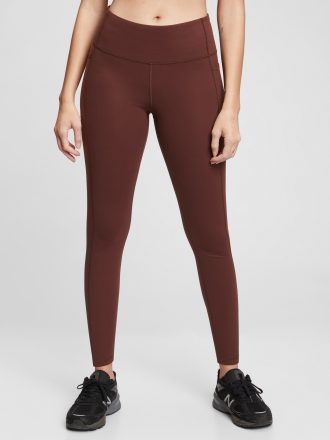 GapFit High Rise Borstad Power Leggings