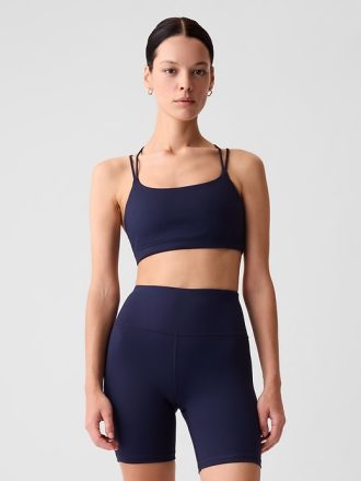 GapFit Power Medium Impact Strappy Sports BH