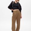 GapFit Seamless Rib Cropped Halter Linne