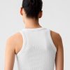 GapFit Seamless Rib Cropped Halter Linne