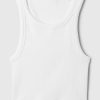 GapFit Seamless Rib Cropped Halter Linne