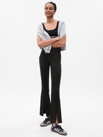 GapFit Sky High Rise Power Leggings med delad fåll