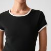 GapFit Studio Rib Cropped T-shirt