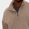 GapFit Tech Fleece Pullover med halv dragkedja