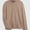 GapFit Tech Fleece Pullover med halv dragkedja
