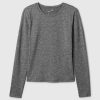 GapFit lätt borstad jersey T-shirt GapFit lätt borstad jersey T-shirt