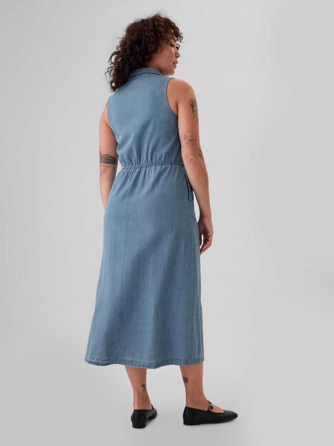 GapHeritage Midiklänning i västerländsk jeans