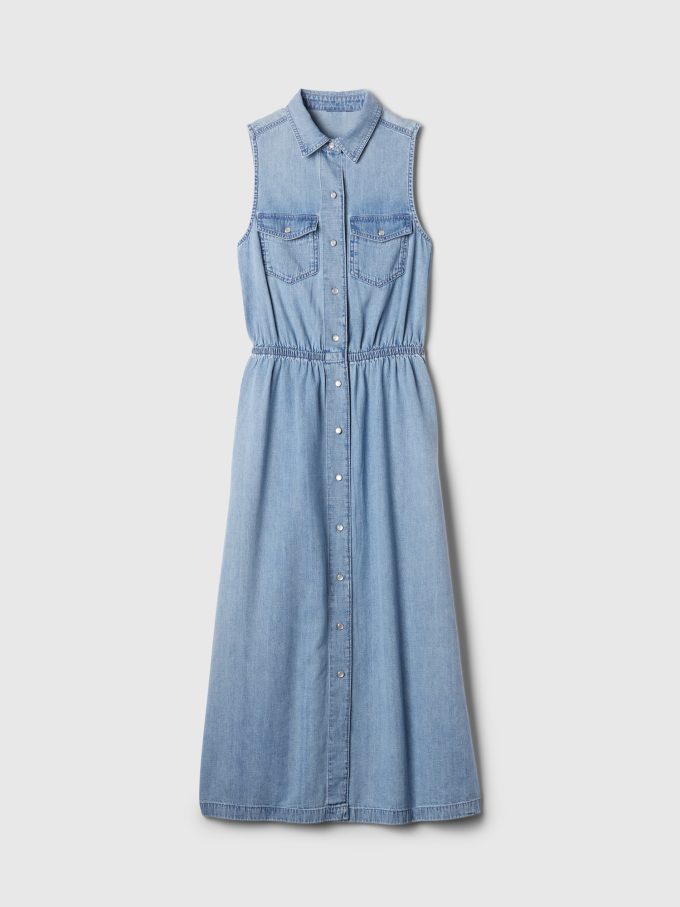 GapHeritage Midiklänning i västerländsk jeans