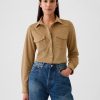 GapHeritage Western skjorta i vegan mocka