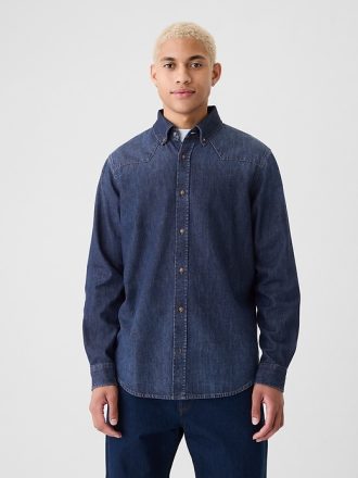 GapHeritage Westernskjorta i jeans