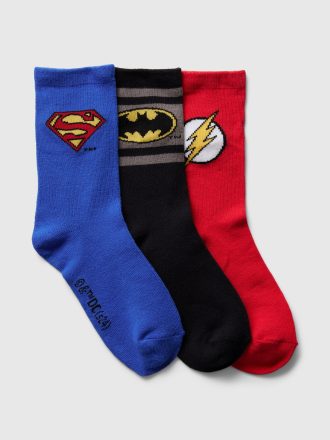 GapKids | DC Superhero Crew Socks (3-pack)