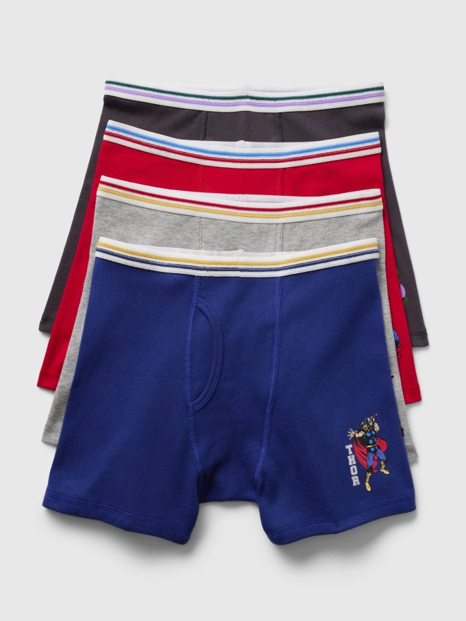 GapKids | Marvel Boxershorts i ekologisk bomull (4-pack)