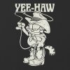 Garfield Yee-Haw Grafisk Boxy Crop T-shirt för barn