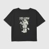 Garfield Yee-Haw Grafisk Boxy Crop T-shirt för barn