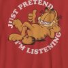 Garfield lyssnande t-shirt för barn