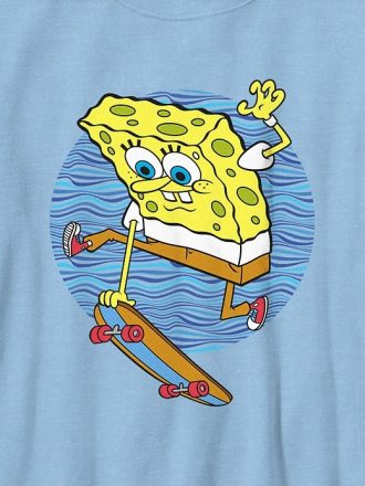 Grafisk utslagsplats för Spongebob Skateboard för barn