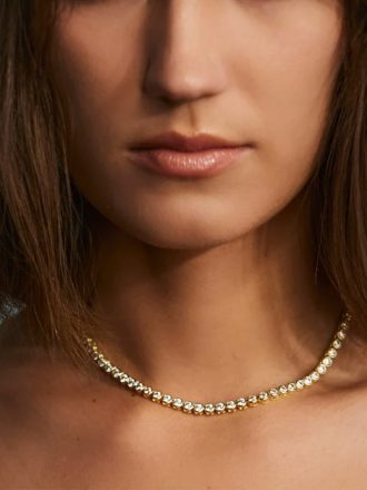 HART Bezel Tennis Halsband