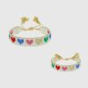 HART Mini and Me Rainbow Hearts armbandsset