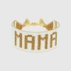 HART White and Gold MAMA armband