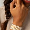 HART White and Gold MAMA armband