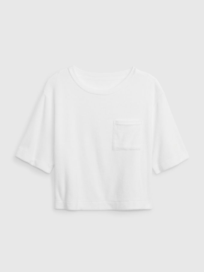 Handduk Terry Boxy Cropped T-shirt