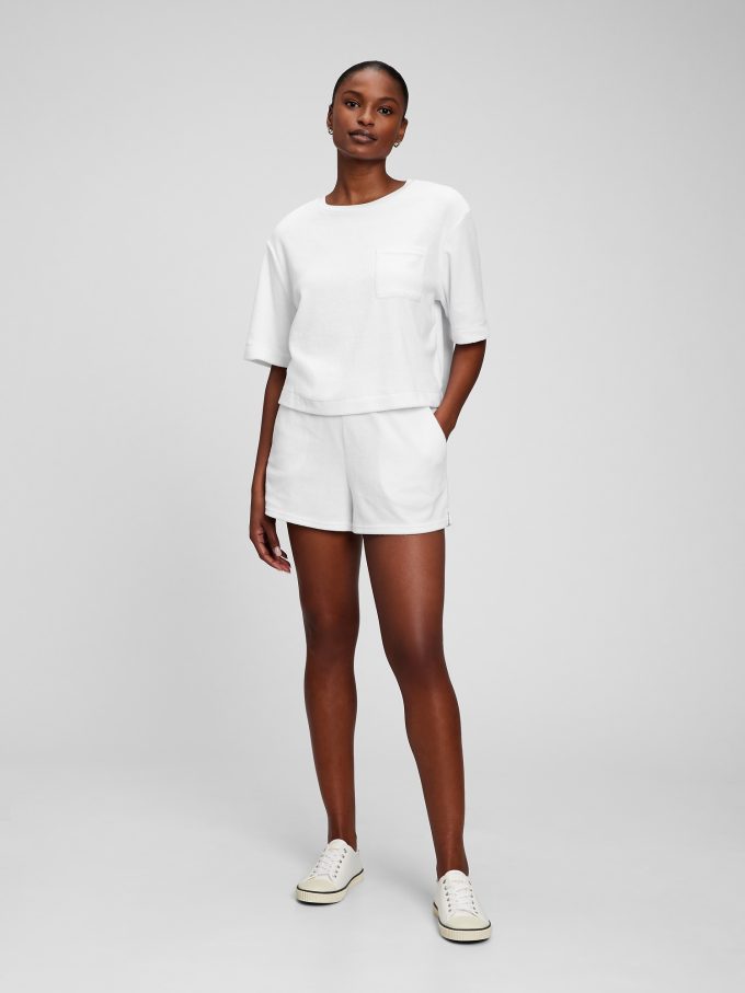 Handduk Terry Boxy Cropped T-shirt